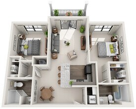 B2 (Balcony/Sunroom) 10112 floor plan